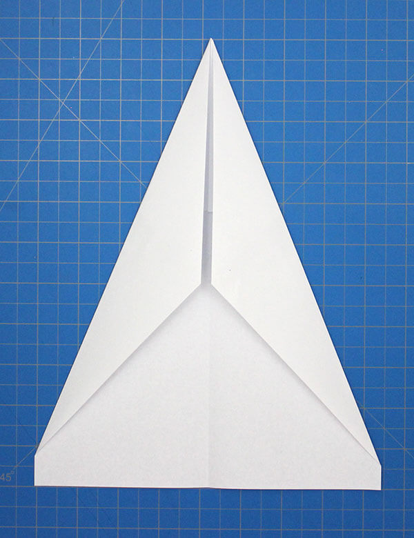 Fold 'N Fly » Tail Spin Paper Airplane