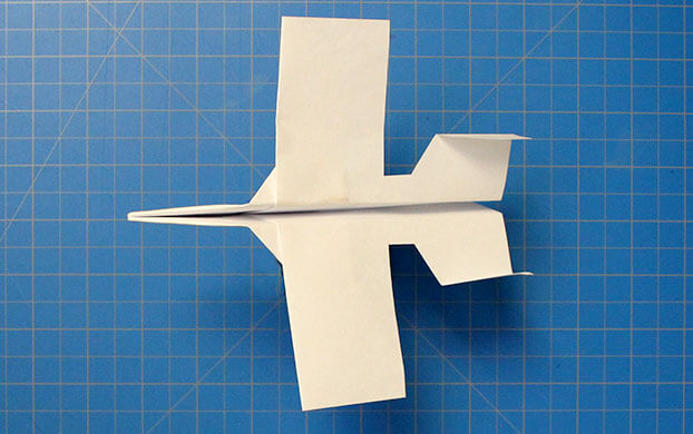 Fold N Fly Fast Glider Paper Airplane